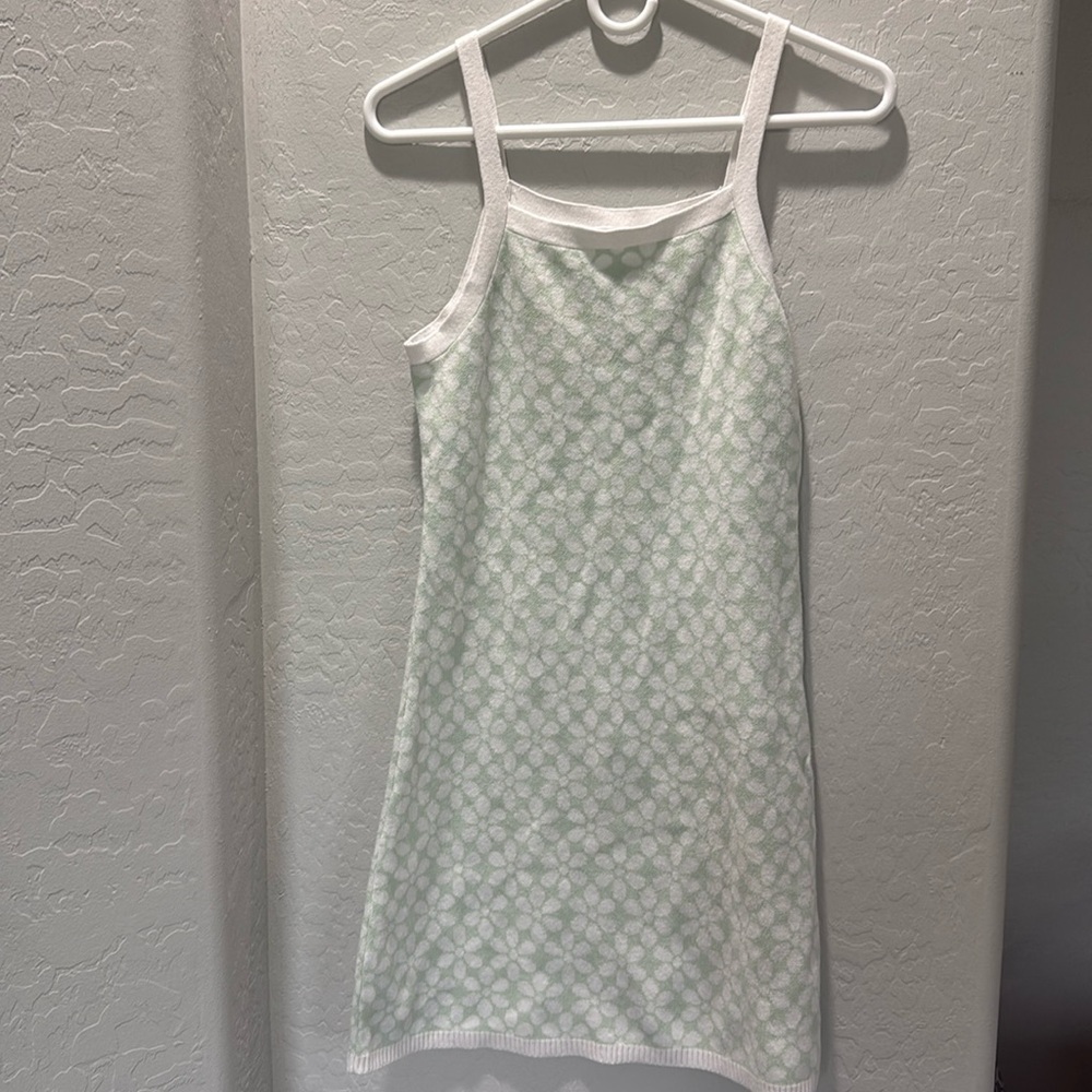 Abercrombie kids floral tank sweater dress